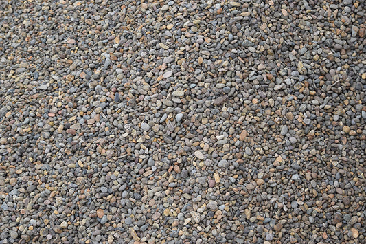 HALF YARD of Pea gravel 1/2" PER HALF YARD