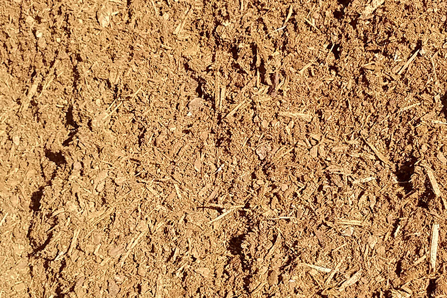 Hemlock Bark Dust PER YARD